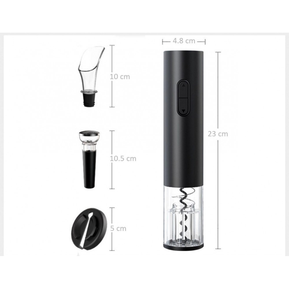 Set sacacorchos eléctrico. THULOS TH-WO1133